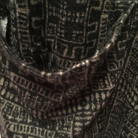 Brown and tan sweater duster - Picture 3 of 6